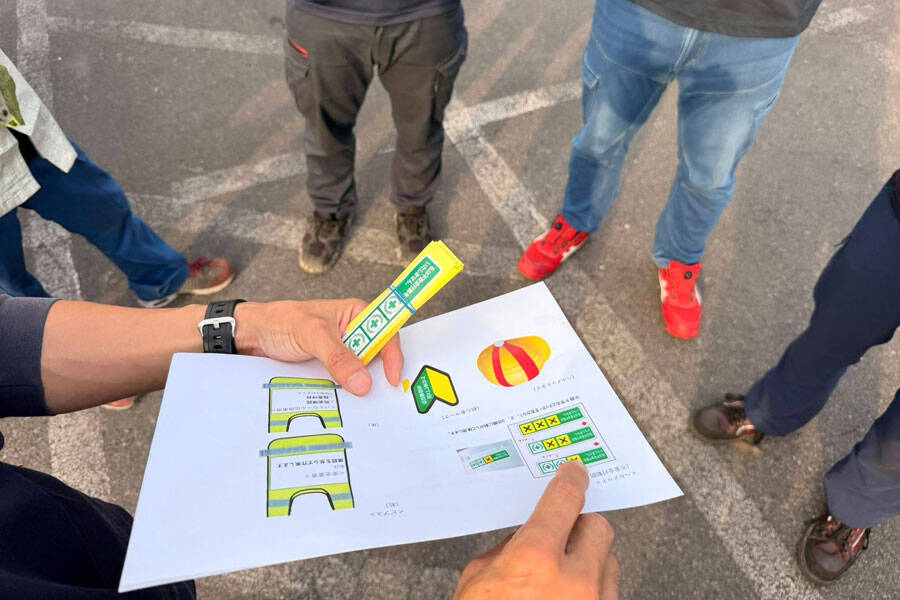 安全教育の様子