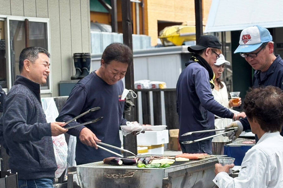 BBQ大会の様子