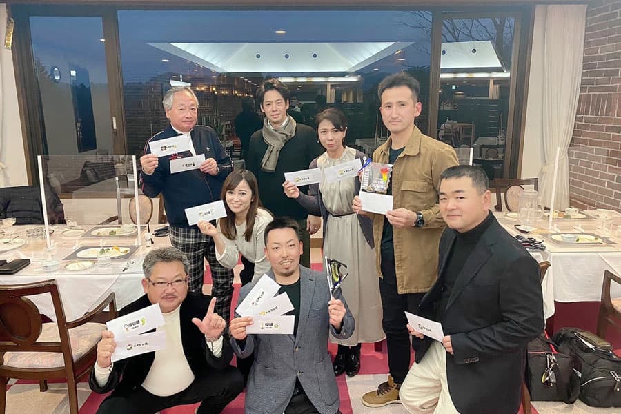 ゴルフ開催の様子