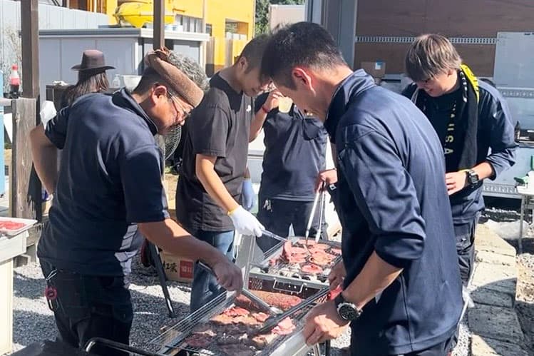 BBQ大会の様子